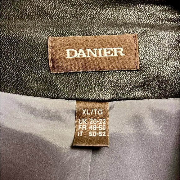 DANIER Leather Jacket - Picture 2 of 3